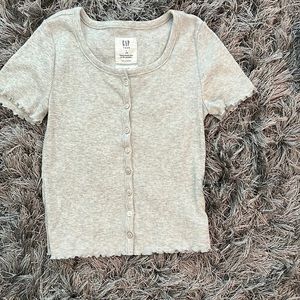 Girls ribbed Gap Top